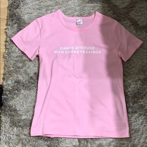 Pink tee shirt